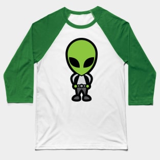 Alien Tooniefied Baseball T-Shirt